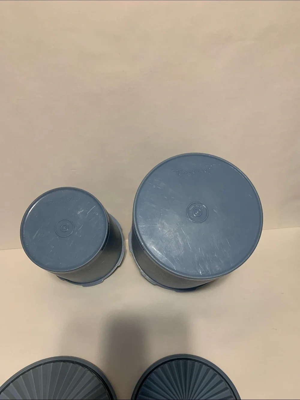 Tupperware vintage canisters